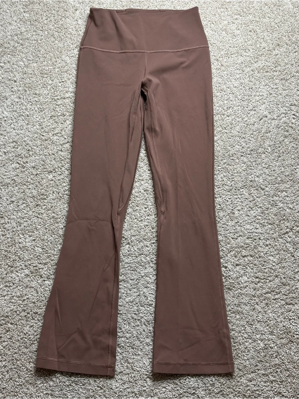 lululemon athletica Brown Mini Flare Leggings